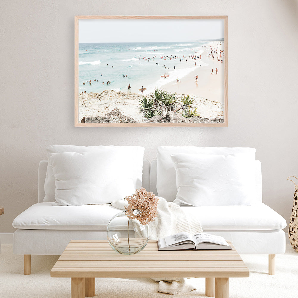 Shop Stradbroke Island I Photo Art Print a coastal themed photography wall art print from The Print Emporium wall artwork collection - Buy Australian made fine art poster and framed prints for the home and your interior decor, TPE-1005-AP