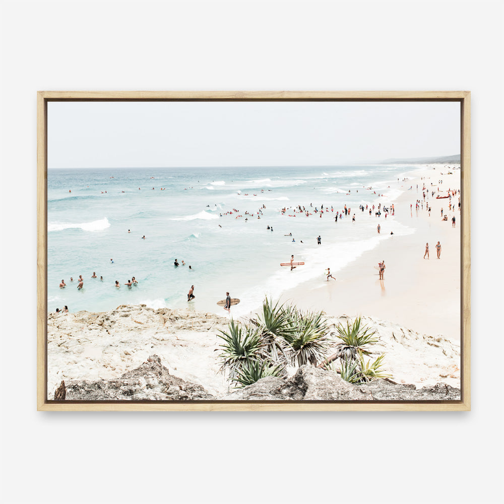 Shop Stradbroke Island I Photo Canvas Print a coastal themed photography framed stretched canvas print from The Print Emporium wall artwork collection - Buy Australian made prints for the home and your interior decor space, TPE-1005-CA-35X46-NF