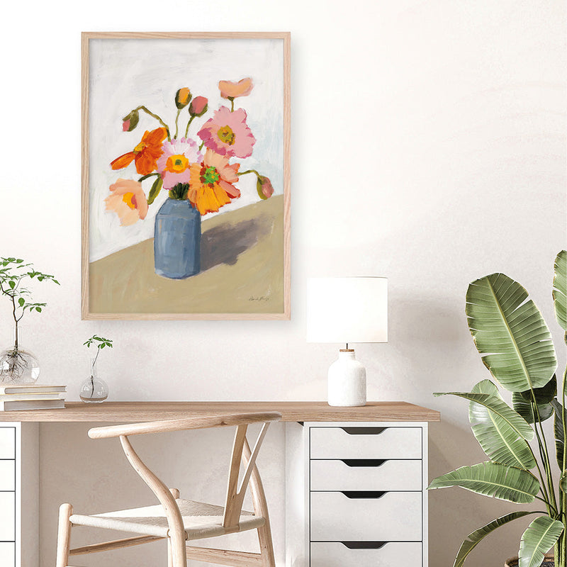 Shop Subtle Bouquet Art Print a floral themed painted wall art print from The Print Emporium wall artwork collection - Buy Australian made fine art painting style poster and framed prints for the home and your interior decor room, TPE-WA-68964-AP