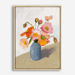 Shop Subtle Bouquet Canvas Print a floral themed painted framed canvas wall art print from The Print Emporium artwork collection - Buy Australian made fine art painting style stretched canvas prints for the home and your interior decor space, TPE-WA-68964-CA-35X46-NF