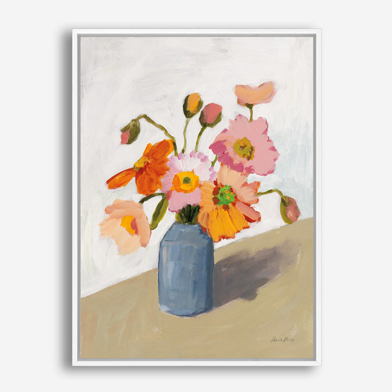 Shop Subtle Bouquet Canvas Print a floral themed painted framed canvas wall art print from The Print Emporium artwork collection - Buy Australian made fine art painting style stretched canvas prints for the home and your interior decor space, TPE-WA-68964-CA-35X46-NF
