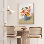 Shop Subtle Bouquet Canvas Print a floral themed painted framed canvas wall art print from The Print Emporium artwork collection - Buy Australian made fine art painting style stretched canvas prints for the home and your interior decor space, TPE-WA-68964-CA-35X46-NF