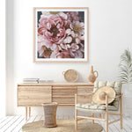 Shop Summer Florals (Square) Art Print a floral themed painted wall art print from The Print Emporium wall artwork collection - Buy Australian made fine art painting style poster and framed prints for the home and your interior decor room, TPE-328-AP