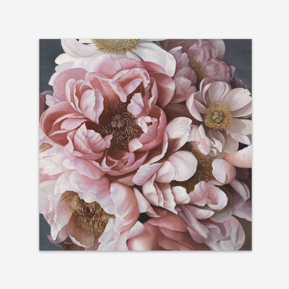 Shop Summer Florals (Square) Art Print a floral themed painted wall art print from The Print Emporium wall artwork collection - Buy Australian made fine art painting style poster and framed prints for the home and your interior decor room, TPE-328-AP