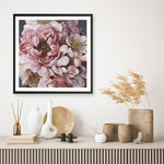Shop Summer Florals (Square) Art Print a floral themed painted wall art print from The Print Emporium wall artwork collection - Buy Australian made fine art painting style poster and framed prints for the home and your interior decor room, TPE-328-AP