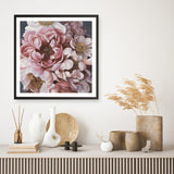 Shop Summer Florals (Square) Art Print a floral themed painted wall art print from The Print Emporium wall artwork collection - Buy Australian made fine art painting style poster and framed prints for the home and your interior decor room, TPE-328-AP