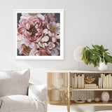 Shop Summer Florals (Square) Art Print a floral themed painted wall art print from The Print Emporium wall artwork collection - Buy Australian made fine art painting style poster and framed prints for the home and your interior decor room, TPE-328-AP