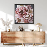 Shop Summer Florals (Square) Art Print a floral themed painted wall art print from The Print Emporium wall artwork collection - Buy Australian made fine art painting style poster and framed prints for the home and your interior decor room, TPE-328-AP