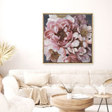 Shop Summer Florals (Square) Canvas Print a floral themed painted framed canvas wall art print from The Print Emporium artwork collection - Buy Australian made fine art painting style stretched canvas prints for the home and your interior decor space, TPE-328-CA-40X40-NF