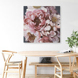 Shop Summer Florals (Square) Canvas Print a floral themed painted framed canvas wall art print from The Print Emporium artwork collection - Buy Australian made fine art painting style stretched canvas prints for the home and your interior decor space, TPE-328-CA-40X40-NF