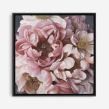 Shop Summer Florals (Square) Canvas Print a floral themed painted framed canvas wall art print from The Print Emporium artwork collection - Buy Australian made fine art painting style stretched canvas prints for the home and your interior decor space, TPE-328-CA-40X40-NF