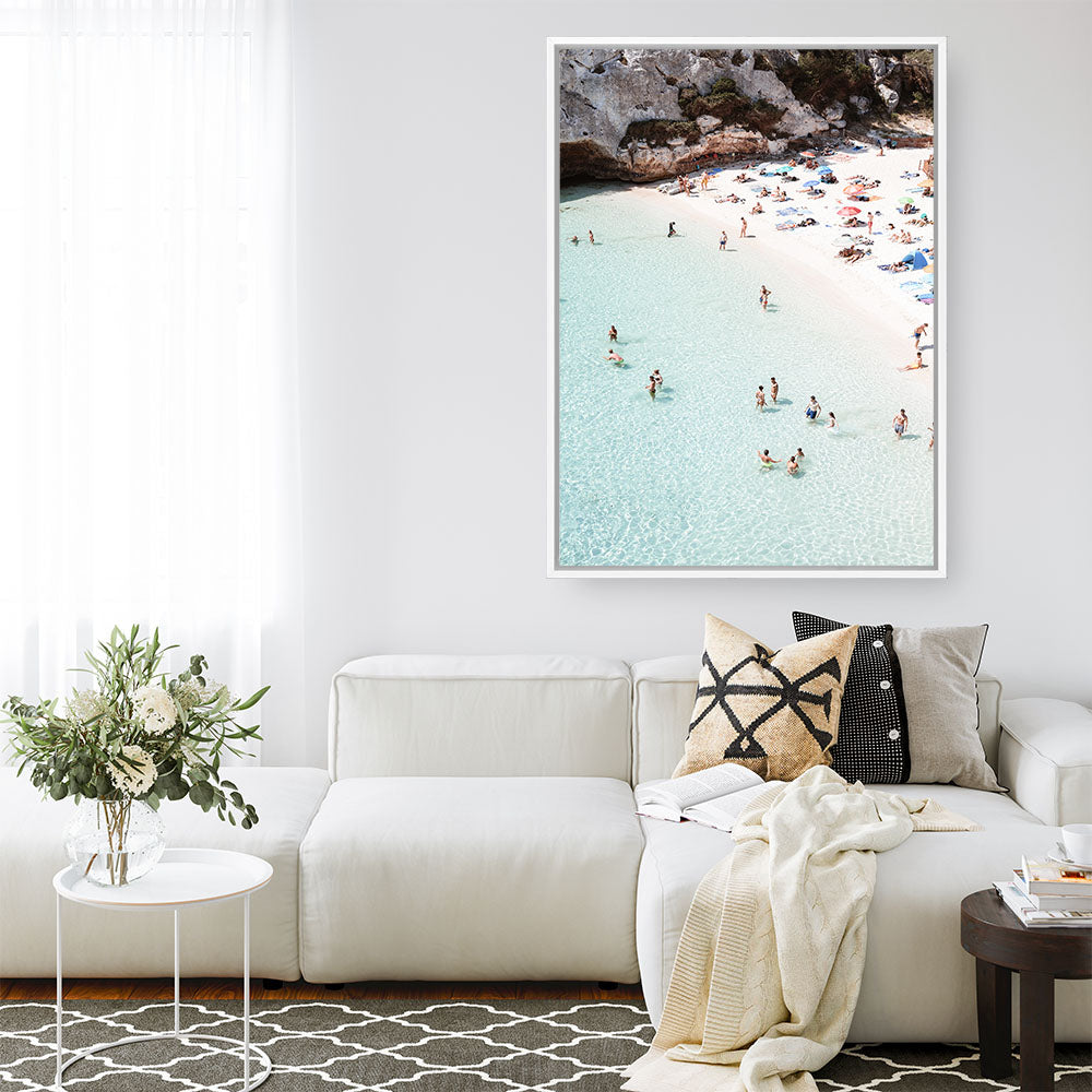 Shop Summer In Italy III Photo Canvas Print a coastal themed photography framed stretched canvas print from The Print Emporium wall artwork collection - Buy Australian made prints for the home and your interior decor space, TPE-1129-CA-35X46-NF