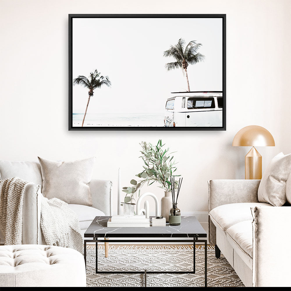 Shop Summer Roadtrip Photo Canvas Print a photography framed stretched canvas print from The Print Emporium wall artwork collection - Buy Australian made prints for the home and your interior decor space, TPE-741-CA-35X46-NF