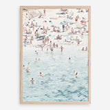 Shop Summer Scene Art Print a coastal themed painted wall art print from The Print Emporium wall artwork collection - Buy Australian made fine art painting style poster and framed prints for the home and your interior decor room, TPE-479-AP