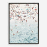 Shop Summer Scene Art Print a coastal themed painted wall art print from The Print Emporium wall artwork collection - Buy Australian made fine art painting style poster and framed prints for the home and your interior decor room, TPE-479-AP