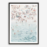 Shop Summer Scene Art Print a coastal themed painted wall art print from The Print Emporium wall artwork collection - Buy Australian made fine art painting style poster and framed prints for the home and your interior decor room, TPE-479-AP