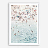 Shop Summer Scene Art Print a coastal themed painted wall art print from The Print Emporium wall artwork collection - Buy Australian made fine art painting style poster and framed prints for the home and your interior decor room, TPE-479-AP