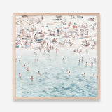 Shop Summer Scene (Square) Art Print a coastal themed painted wall art print from The Print Emporium wall artwork collection - Buy Australian made fine art painting style poster and framed prints for the home and your interior decor room, TPE-318-AP