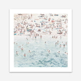 Shop Summer Scene (Square) Art Print a coastal themed painted wall art print from The Print Emporium wall artwork collection - Buy Australian made fine art painting style poster and framed prints for the home and your interior decor room, TPE-318-AP