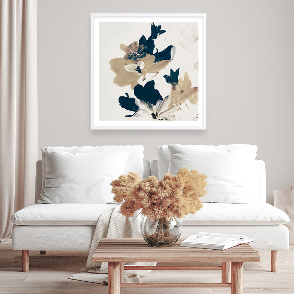 Shop Summer View 1 (Square) Art Print a painted abstract themed wall art print from The Print Emporium wall artwork collection - Buy Australian made fine art painting style poster and framed prints for the home and your interior decor room, TPE-DH-326-AP