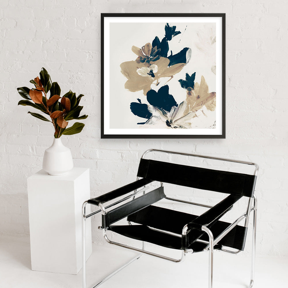 Shop Summer View 1 (Square) Art Print a painted abstract themed wall art print from The Print Emporium wall artwork collection - Buy Australian made fine art painting style poster and framed prints for the home and your interior decor room, TPE-DH-326-AP