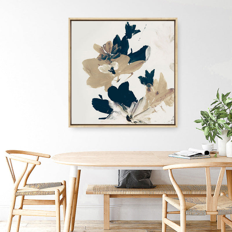 Shop Summer View 1 (Square) Canvas Print a painted abstract themed framed canvas wall art print from The Print Emporium artwork collection - Buy Australian made fine art painting style stretched canvas prints for the home and your interior decor space, TPE-DH-326-CA-40X40-NF