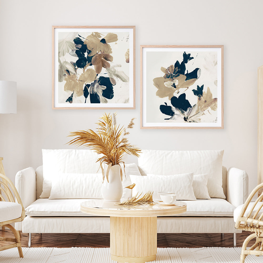 Shop Summer View 2 (Square) Art Print a painted abstract themed wall art print from The Print Emporium wall artwork collection - Buy Australian made fine art painting style poster and framed prints for the home and your interior decor room, TPE-DH-327-AP