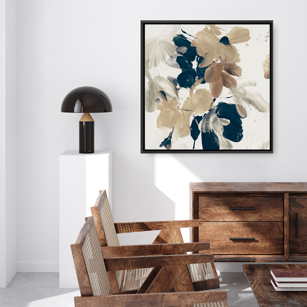 Shop Summer View 2 (Square) Canvas Print a painted abstract themed framed canvas wall art print from The Print Emporium artwork collection - Buy Australian made fine art painting style stretched canvas prints for the home and your interior decor space, TPE-DH-327-CA-40X40-NF