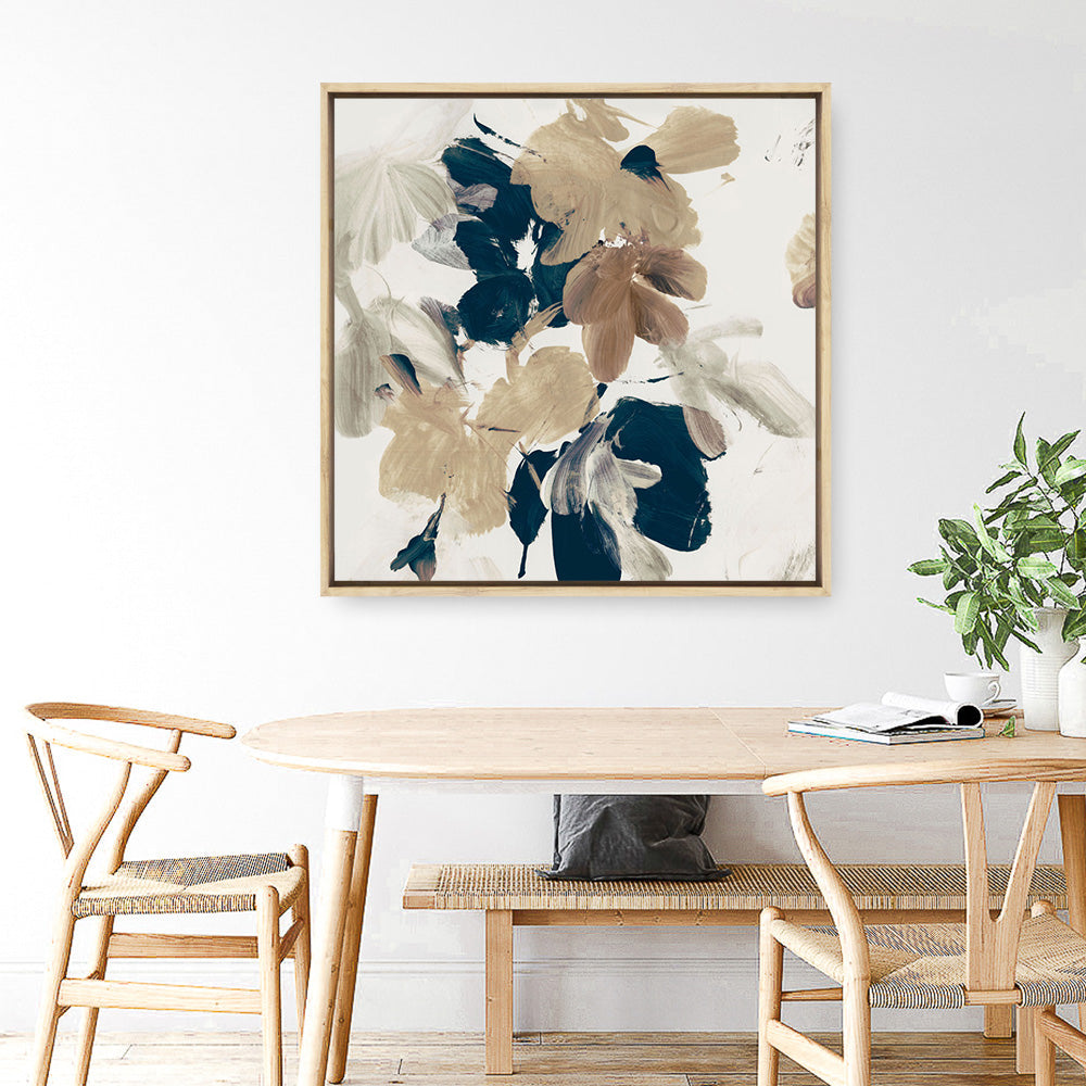 Shop Summer View 2 (Square) Canvas Print a painted abstract themed framed canvas wall art print from The Print Emporium artwork collection - Buy Australian made fine art painting style stretched canvas prints for the home and your interior decor space, TPE-DH-327-CA-40X40-NF