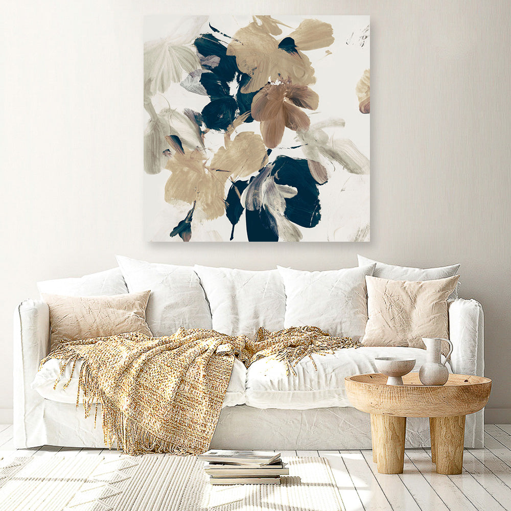 Shop Summer View 2 (Square) Canvas Print a painted abstract themed framed canvas wall art print from The Print Emporium artwork collection - Buy Australian made fine art painting style stretched canvas prints for the home and your interior decor space, TPE-DH-327-CA-40X40-NF