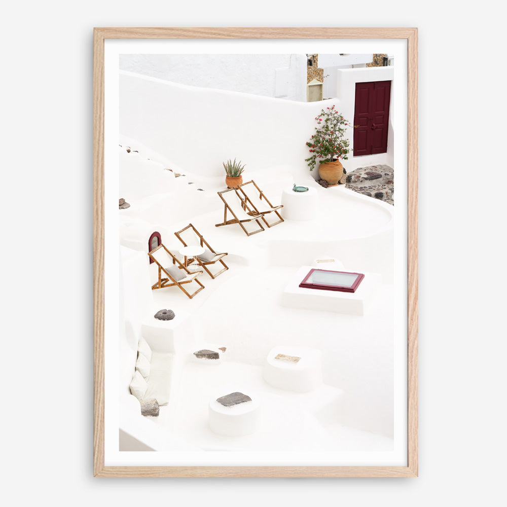 Shop Sun Chairs Photo Art Print a coastal themed photography wall art print from The Print Emporium wall artwork collection - Buy Australian made fine art poster and framed prints for the home and your interior decor, TPE-1337-AP