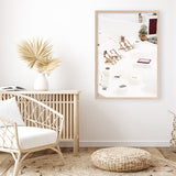 Shop Sun Chairs Photo Art Print a coastal themed photography wall art print from The Print Emporium wall artwork collection - Buy Australian made fine art poster and framed prints for the home and your interior decor, TPE-1337-AP