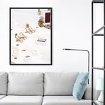 Shop Sun Chairs Photo Canvas Print a coastal themed photography framed stretched canvas print from The Print Emporium wall artwork collection - Buy Australian made prints for the home and your interior decor space, TPE-1337-CA-35X46-NF