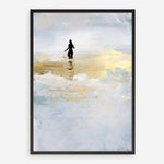 Shop Sun Dip Art Print a painted abstract themed wall art print from The Print Emporium wall artwork collection - Buy Australian made fine art painting style poster and framed prints for the home and your interior decor room, TPE-DH-105-AP
