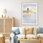 Shop Sun Dip Art Print a painted abstract themed wall art print from The Print Emporium wall artwork collection - Buy Australian made fine art painting style poster and framed prints for the home and your interior decor room, TPE-DH-105-AP