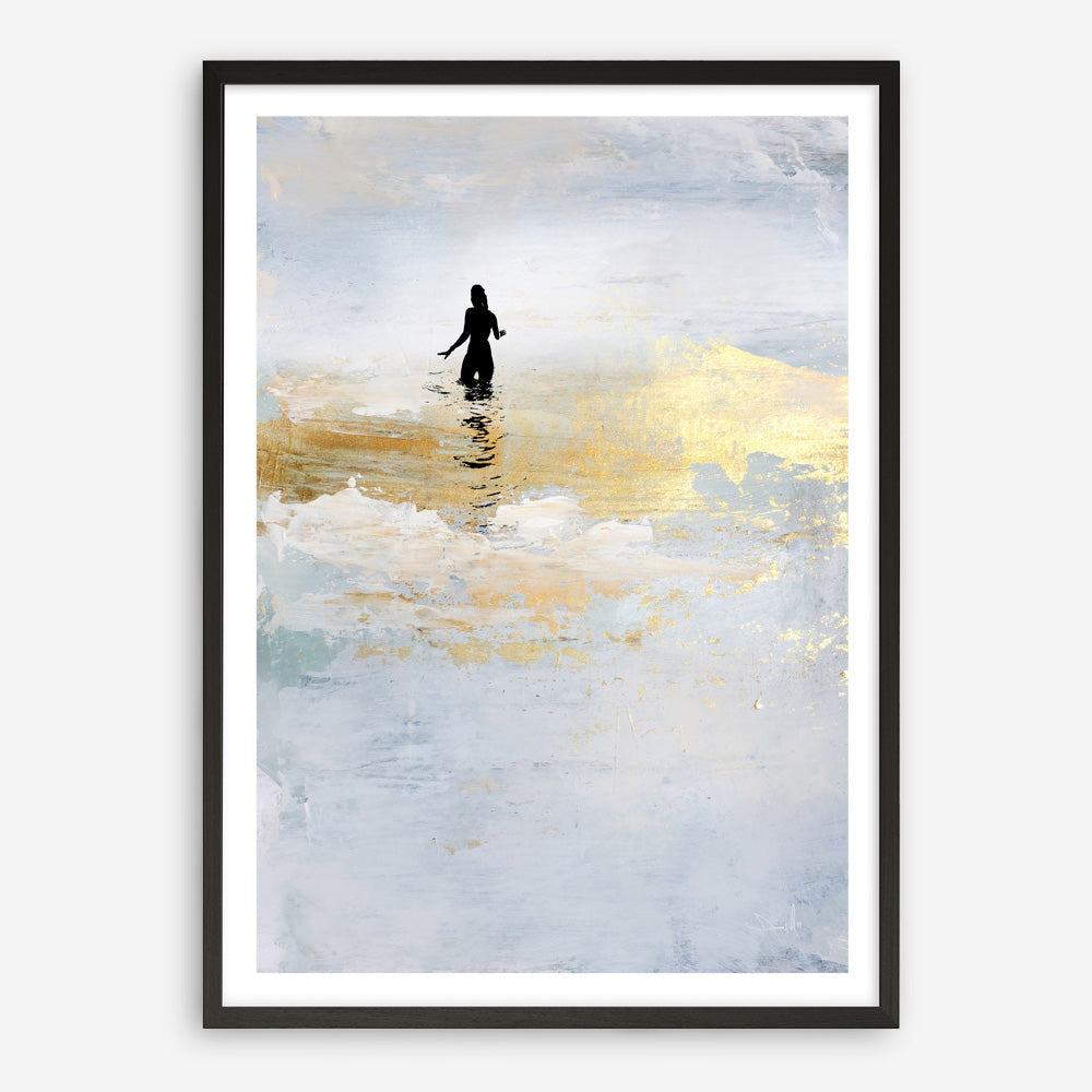 Shop Sun Dip Art Print a painted abstract themed wall art print from The Print Emporium wall artwork collection - Buy Australian made fine art painting style poster and framed prints for the home and your interior decor room, TPE-DH-105-AP