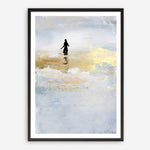 Shop Sun Dip Art Print a painted abstract themed wall art print from The Print Emporium wall artwork collection - Buy Australian made fine art painting style poster and framed prints for the home and your interior decor room, TPE-DH-105-AP