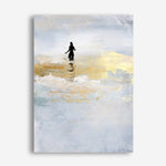 Shop Sun Dip Canvas Print a painted abstract themed framed canvas wall art print from The Print Emporium artwork collection - Buy Australian made fine art painting style stretched canvas prints for the home and your interior decor space, TPE-DH-105-CA-35X46-NF