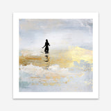 Shop Sun Dip (Square) Art Print a painted abstract themed wall art print from The Print Emporium wall artwork collection - Buy Australian made fine art painting style poster and framed prints for the home and your interior decor room, TPE-DH-328-AP
