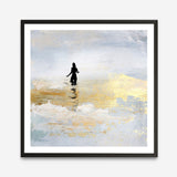 Shop Sun Dip (Square) Art Print a painted abstract themed wall art print from The Print Emporium wall artwork collection - Buy Australian made fine art painting style poster and framed prints for the home and your interior decor room, TPE-DH-328-AP