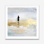 Shop Sun Dip (Square) Art Print a painted abstract themed wall art print from The Print Emporium wall artwork collection - Buy Australian made fine art painting style poster and framed prints for the home and your interior decor room, TPE-DH-328-AP