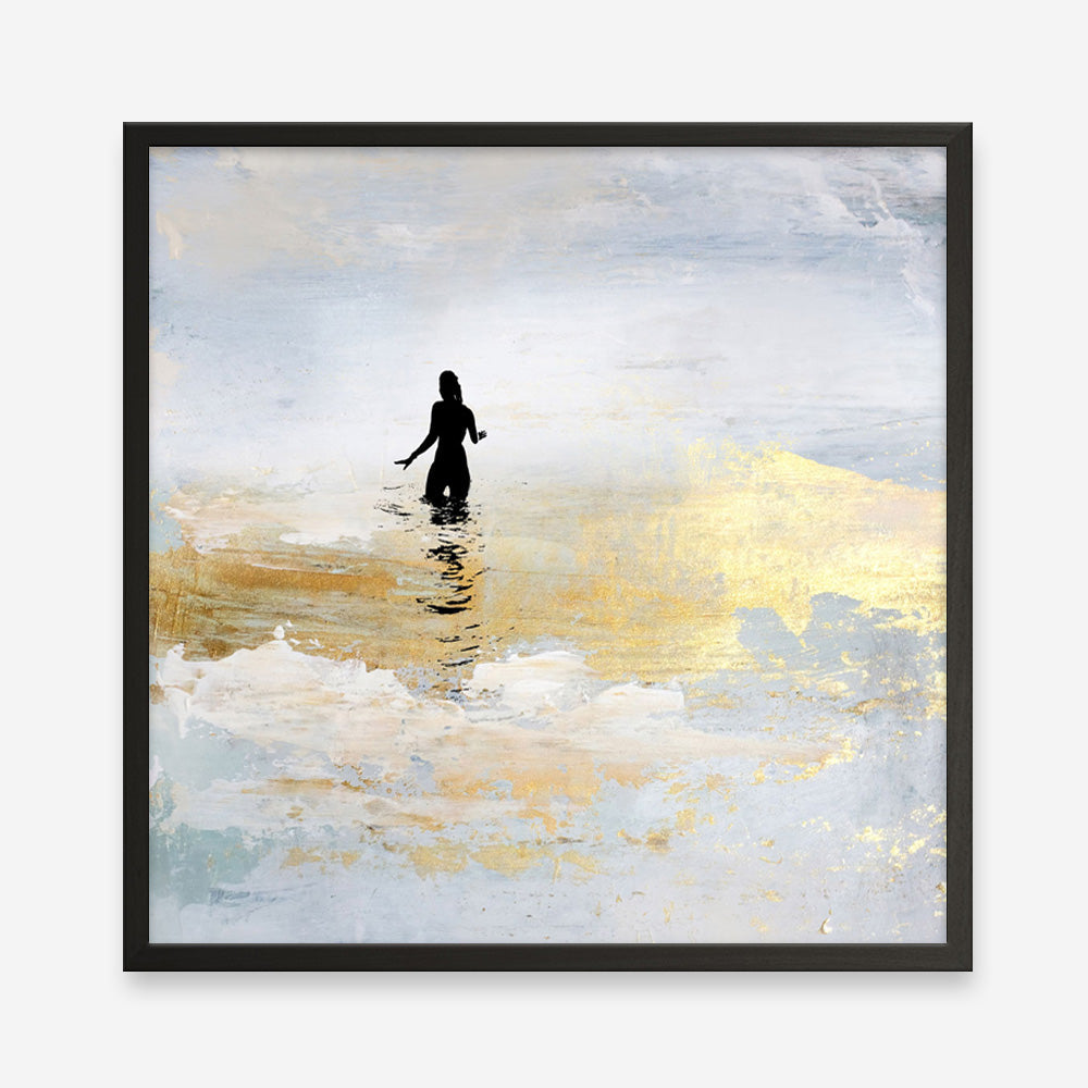 Shop Sun Dip (Square) Art Print a painted abstract themed wall art print from The Print Emporium wall artwork collection - Buy Australian made fine art painting style poster and framed prints for the home and your interior decor room, TPE-DH-328-AP
