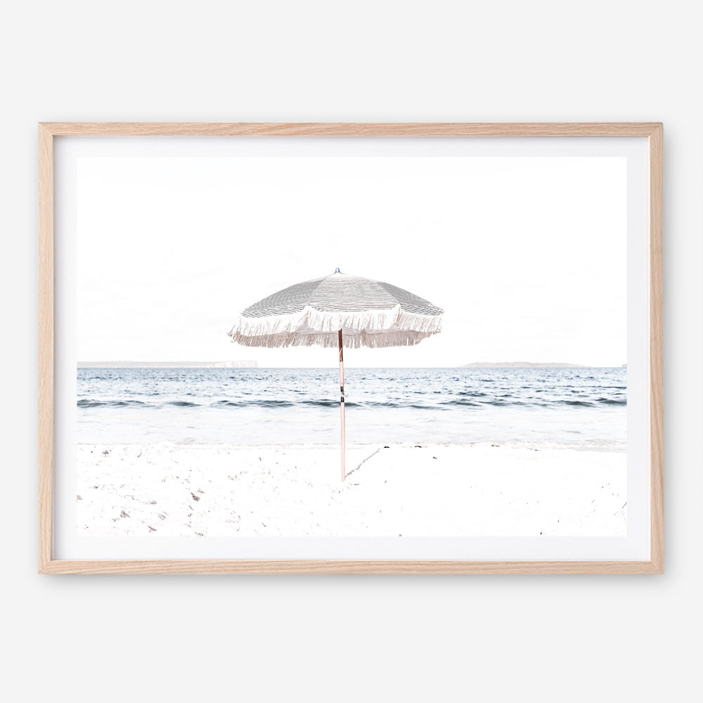 Shop Sun Parasol Photo Art Print a coastal themed photography wall art print from The Print Emporium wall artwork collection - Buy Australian made fine art poster and framed prints for the home and your interior decor, TPE-693-AP