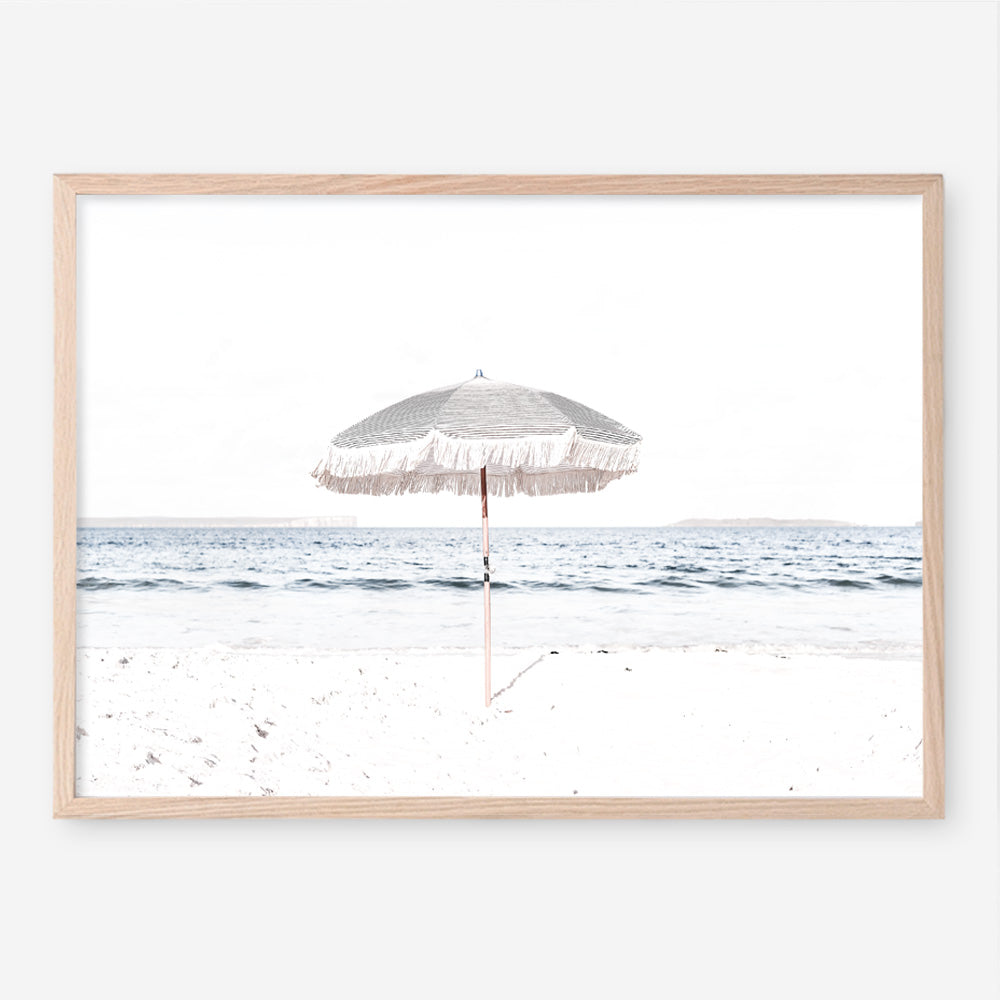 Shop Sun Parasol Photo Art Print a coastal themed photography wall art print from The Print Emporium wall artwork collection - Buy Australian made fine art poster and framed prints for the home and your interior decor, TPE-693-AP
