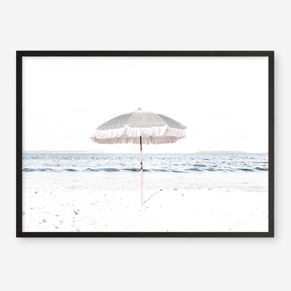 Shop Sun Parasol Photo Art Print a coastal themed photography wall art print from The Print Emporium wall artwork collection - Buy Australian made fine art poster and framed prints for the home and your interior decor, TPE-693-AP