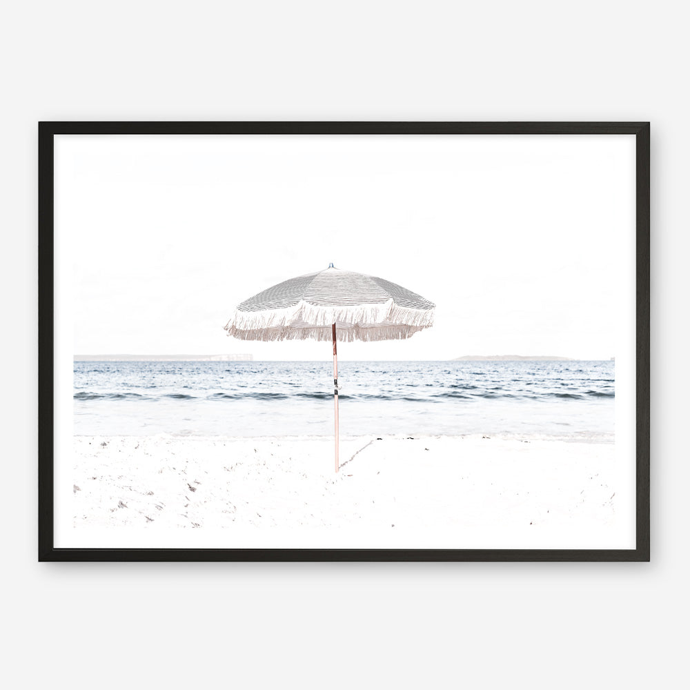 Shop Sun Parasol Photo Art Print a coastal themed photography wall art print from The Print Emporium wall artwork collection - Buy Australian made fine art poster and framed prints for the home and your interior decor, TPE-693-AP
