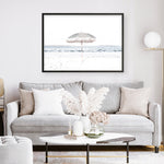 Shop Sun Parasol Photo Art Print a coastal themed photography wall art print from The Print Emporium wall artwork collection - Buy Australian made fine art poster and framed prints for the home and your interior decor, TPE-693-AP