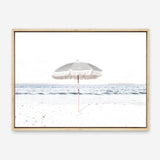 Shop Sun Parasol Photo Canvas Print a coastal themed photography framed stretched canvas print from The Print Emporium wall artwork collection - Buy Australian made prints for the home and your interior decor space, TPE-693-CA-35X46-NF