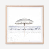 Shop Sun Parasol (Square) Photo Art Print a coastal themed photography wall art print from The Print Emporium wall artwork collection - Buy Australian made fine art poster and framed prints for the home and your interior decor, TPE-694-AP