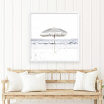 Shop Sun Parasol (Square) Photo Art Print a coastal themed photography wall art print from The Print Emporium wall artwork collection - Buy Australian made fine art poster and framed prints for the home and your interior decor, TPE-694-AP